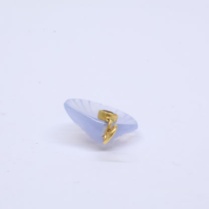 Marie-Helene de Taillac マリーエレーヌドゥタイヤック 【美品】22K カラーストーン シェル チャーム ペンダントトップ