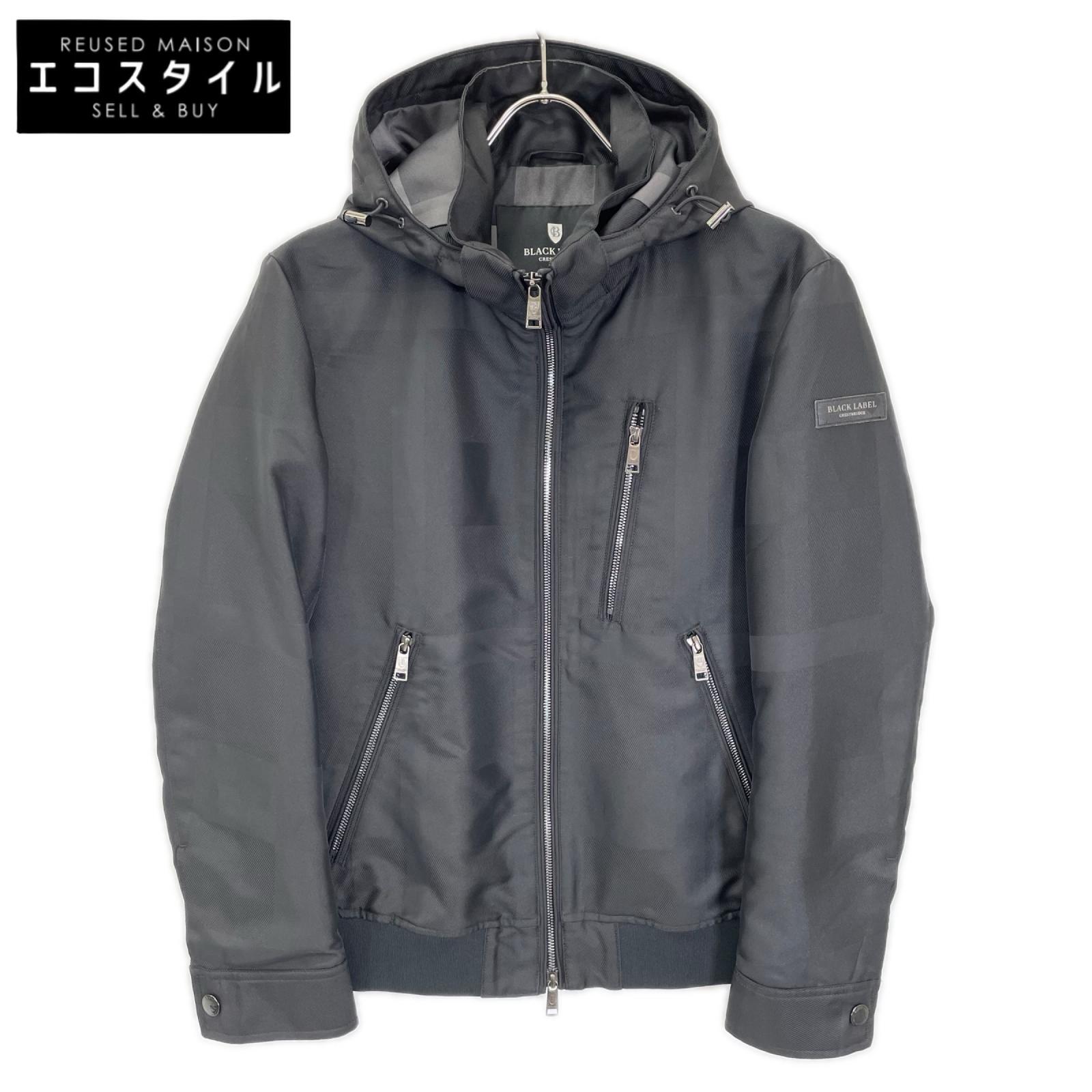 BLACK LABEL CRESTBRIDGE ブラックレーベルクレストブリッジ 51F01-800-09 ブラック チェック ジップパーカー ジャケット ジャケット