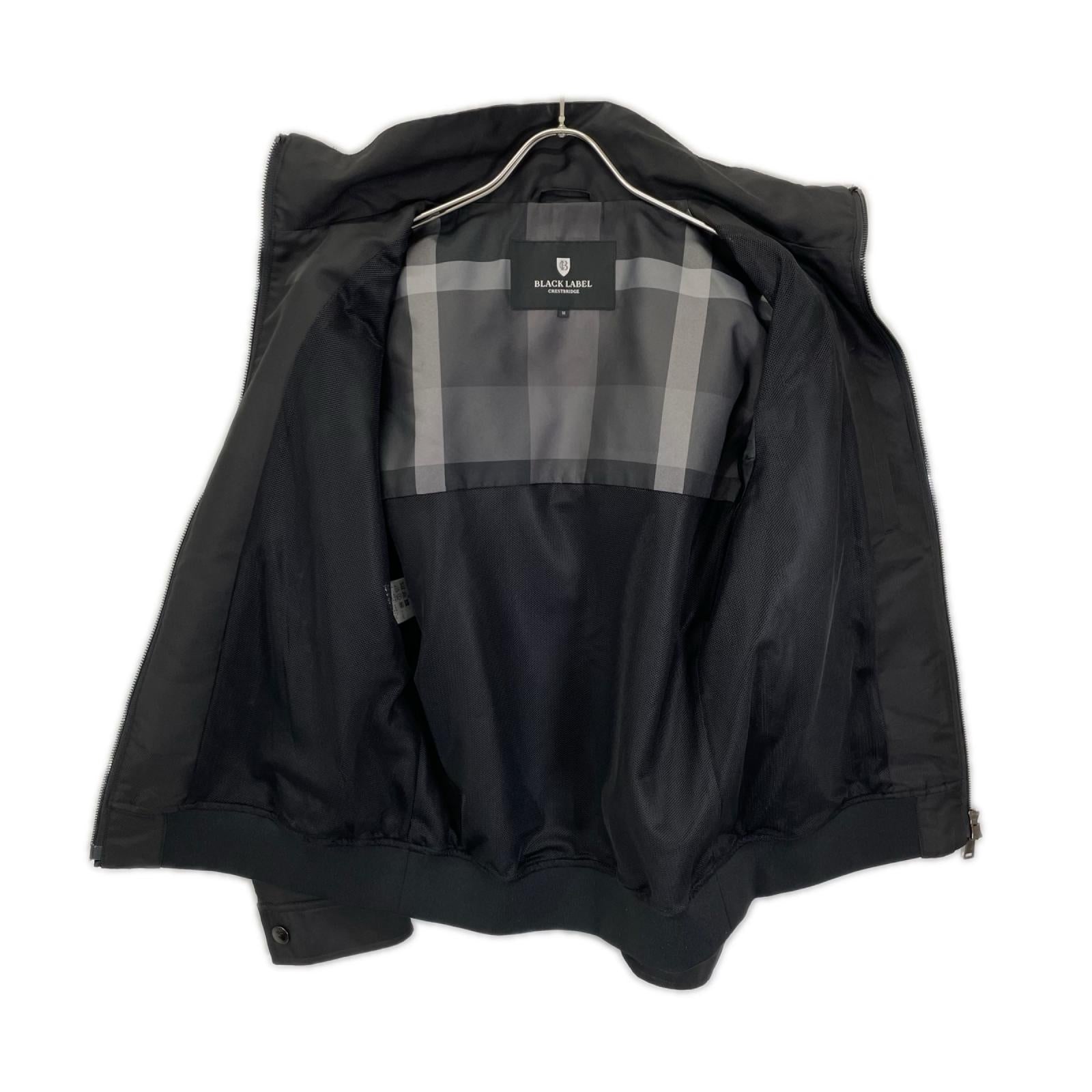 BLACK LABEL CRESTBRIDGE ブラックレーベルクレストブリッジ 51F01-800-09 ブラック チェック ジップパーカー ジャケット ジャケット