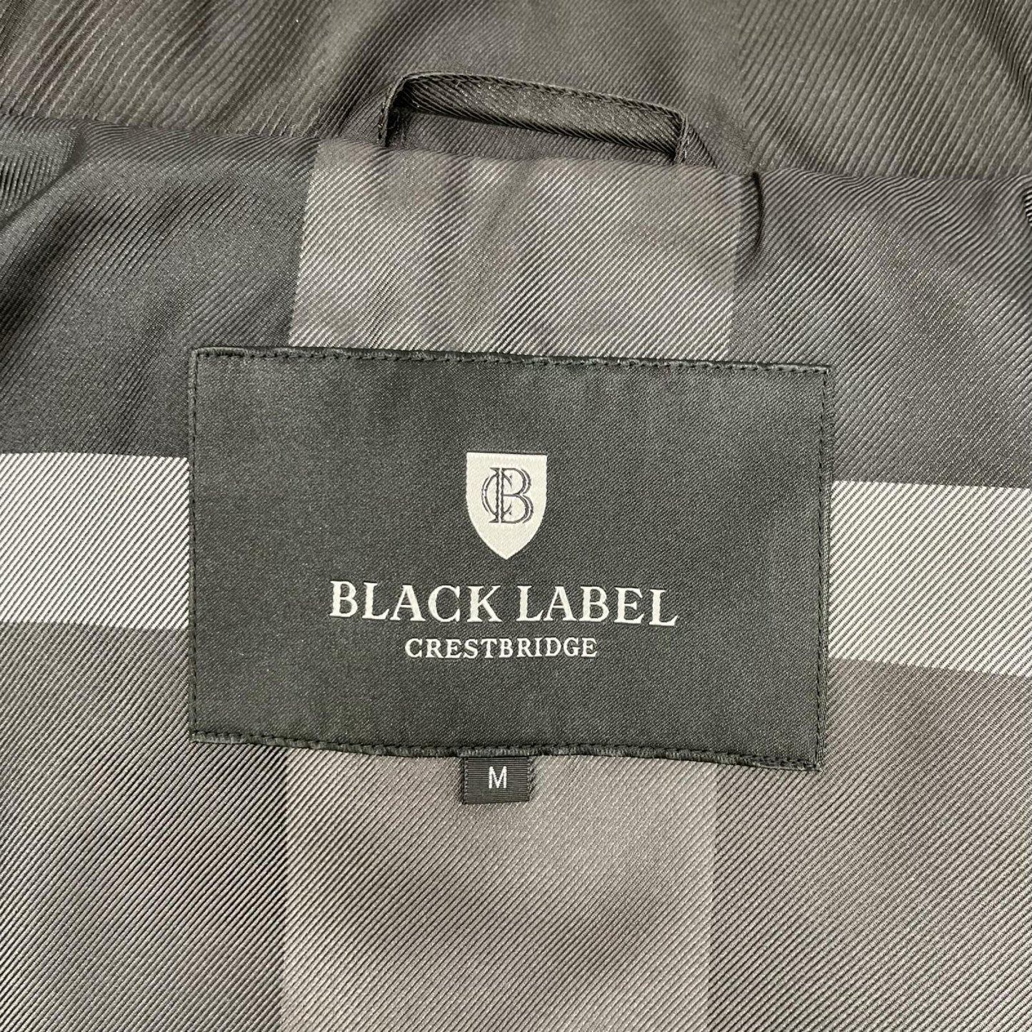 BLACK LABEL CRESTBRIDGE ブラックレーベルクレストブリッジ 51F01-800-09 ブラック チェック ジップパーカー ジャケット ジャケット