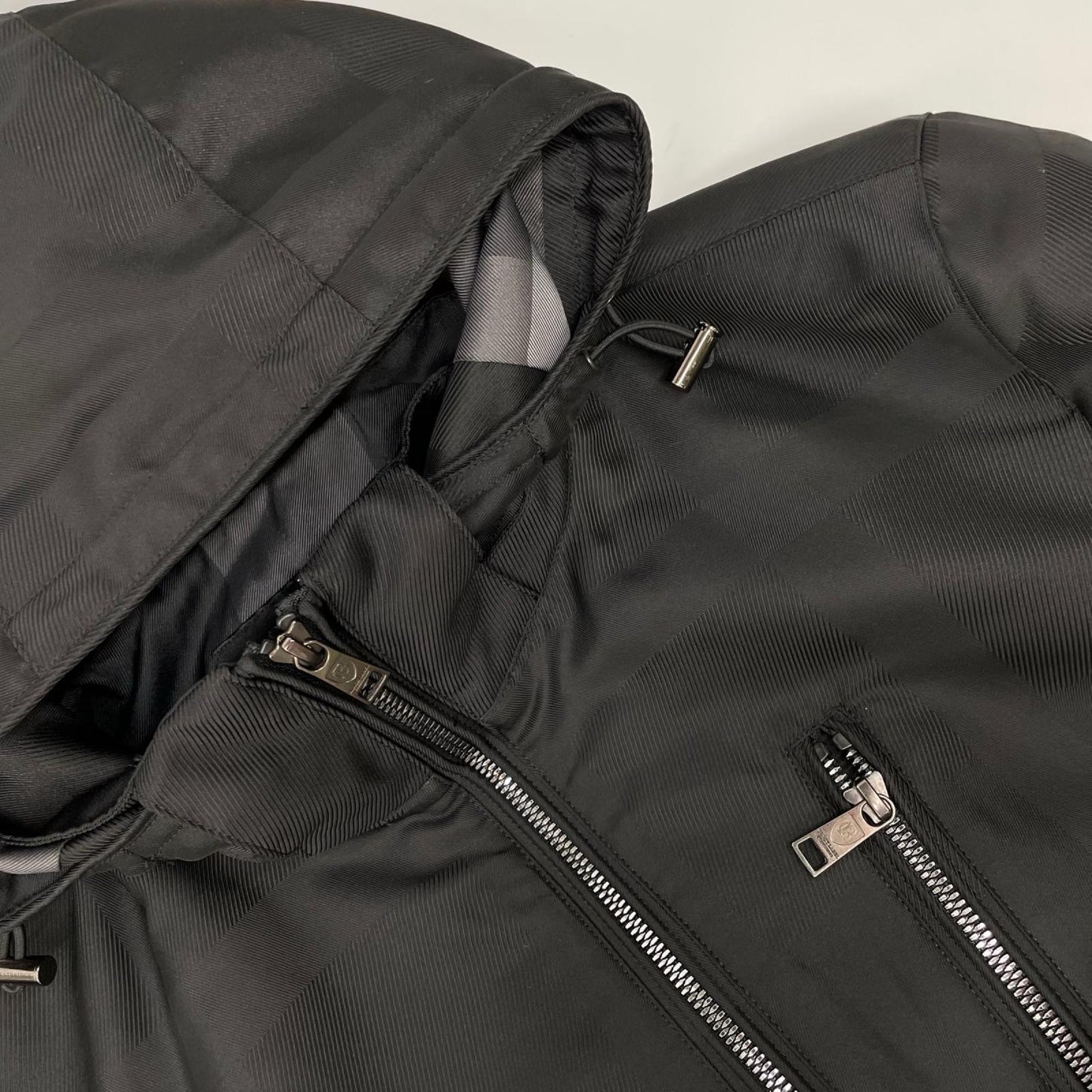 BLACK LABEL CRESTBRIDGE ブラックレーベルクレストブリッジ 51F01-800-09 ブラック チェック ジップパーカー ジャケット ジャケット