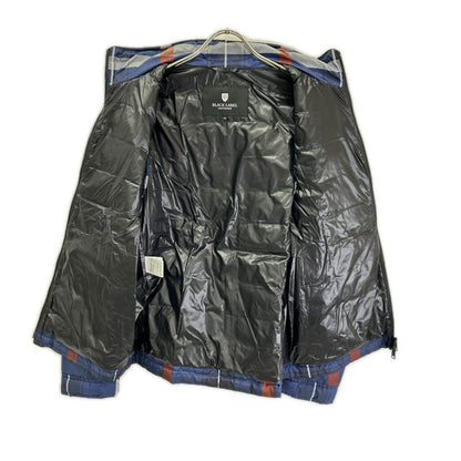 BLACK LABEL CRESTBRIDGE ブラックレーベルクレストブリッジ 51F04-803-28 ブルー系 マルチカラー 2WAY ダウンジャケット ジャケット