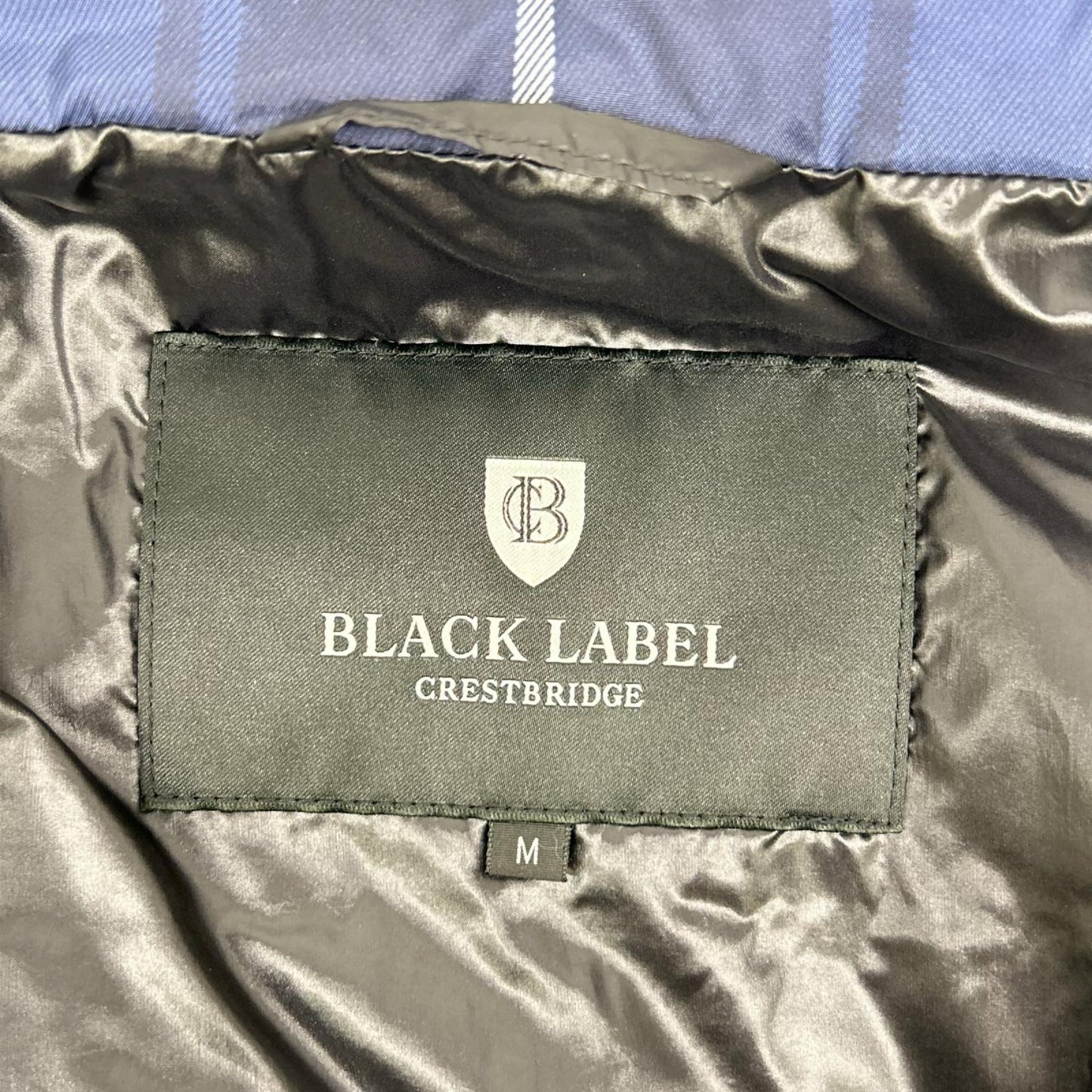 BLACK LABEL CRESTBRIDGE ブラックレーベルクレストブリッジ 51F04-803-28 ブルー系 マルチカラー 2WAY ダウンジャケット ジャケット