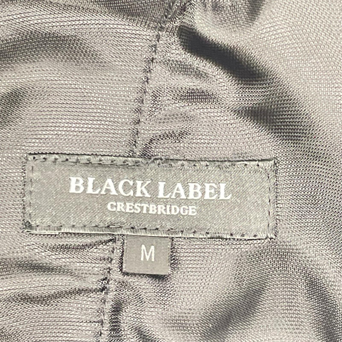 BLACK LABEL CRESTBRIDGE ブラックレーベルクレストブリッジ 51R08-435-09 ブラック 総ロゴ ジョガー イージーパンツ ボトムス