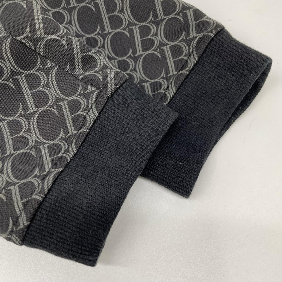 BLACK LABEL CRESTBRIDGE ブラックレーベルクレストブリッジ 51R08-435-09 ブラック 総ロゴ ジョガー イージーパンツ ボトムス