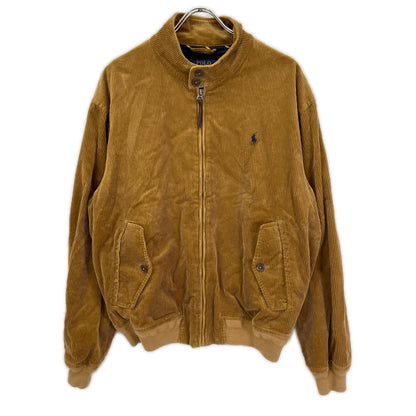 POLObyRalphLauren ポロラルフローレン ブラウン 太畝 コーデュロイ ジップ ジャケット ジャケット