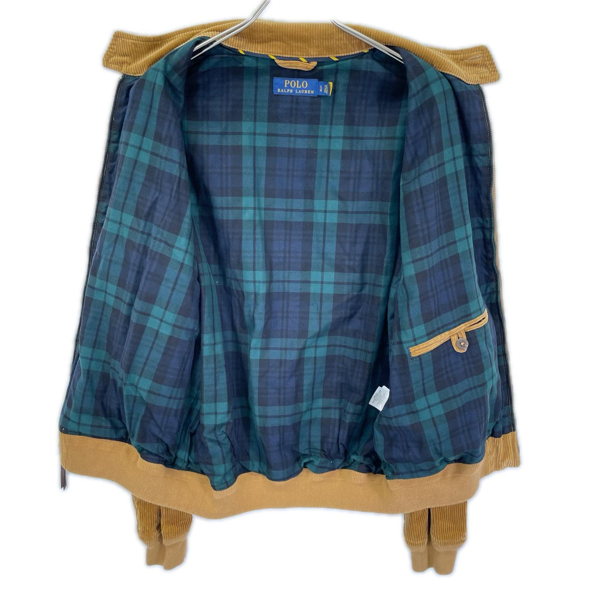 POLObyRalphLauren ポロラルフローレン ブラウン 太畝 コーデュロイ ジップ ジャケット ジャケット