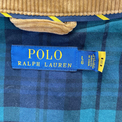 POLObyRalphLauren ポロラルフローレン ブラウン 太畝 コーデュロイ ジップ ジャケット ジャケット