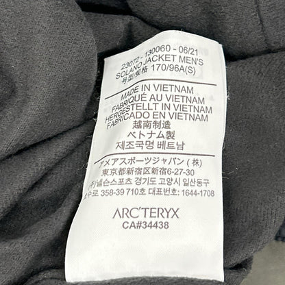 ARC'TERYX アークテリクス 23072 カーキ ソフトシェル Solano Jacket ソラノジャケット ジャケット