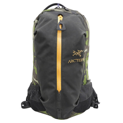 ARC'TERYX アークテリクス カモフラ柄 ARRO 22 アロー22 BEAMS別注 バックパック リュック デイパック メンズ ブラック×グリーン系 25361 リュック バックパック