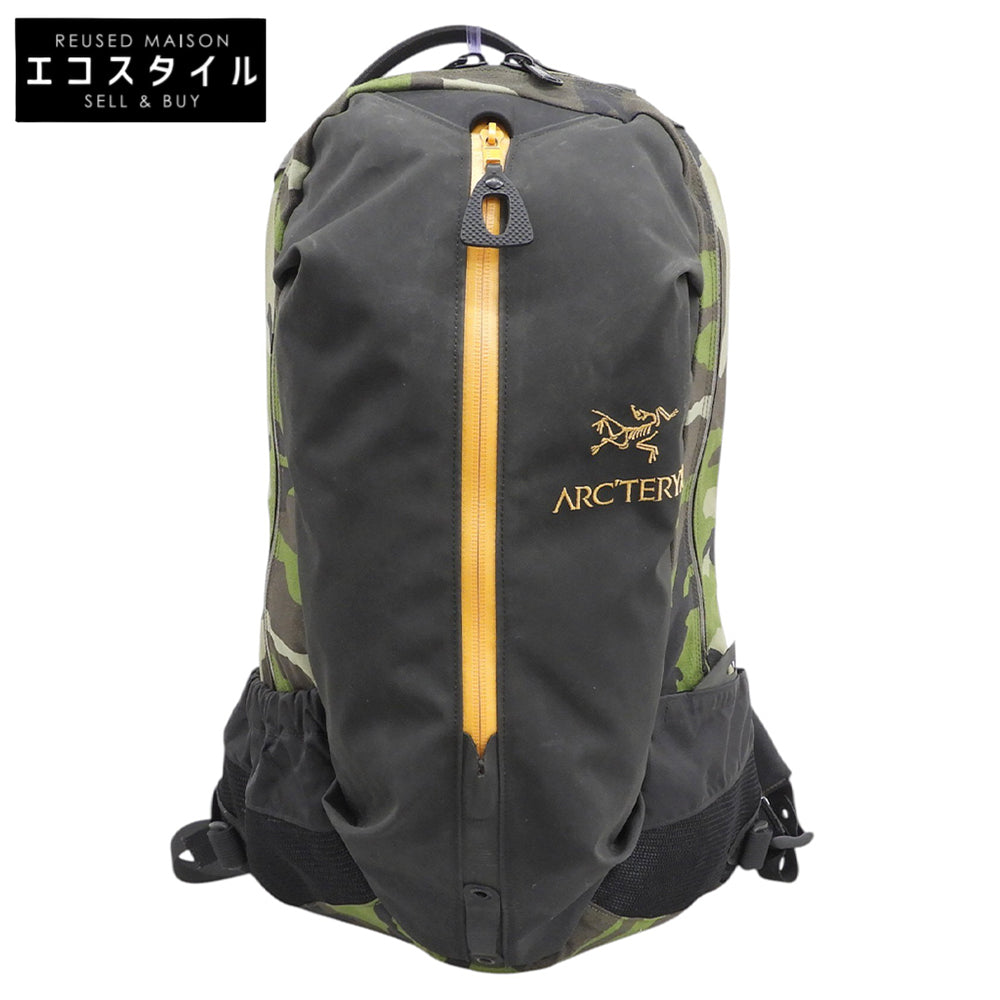 ARC'TERYX アークテリクス カモフラ柄 ARRO 22 アロー22 BEAMS別注 バックパック リュック デイパック メンズ ブラック×グリーン系 25361 リュック バックパック