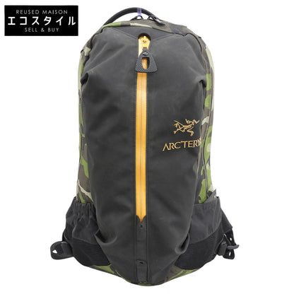 ARC'TERYX アークテリクス カモフラ柄 ARRO 22 アロー22 BEAMS別注 バックパック リュック デイパック メンズ ブラック×グリーン系 25361 リュック バックパック