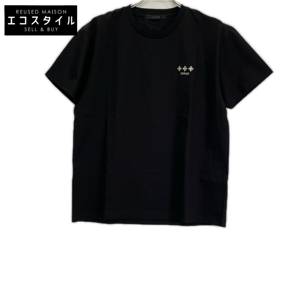 TATRAS タトラス LCKZ0750083588 ブラック ジゼラ ショートスリーブTシャツ トップス