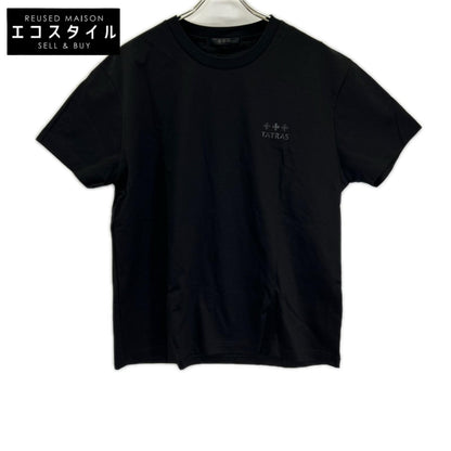 TATRAS タトラス MCKZ0368083588 ブラック ティデオ ショートスリーブTシャツ トップス