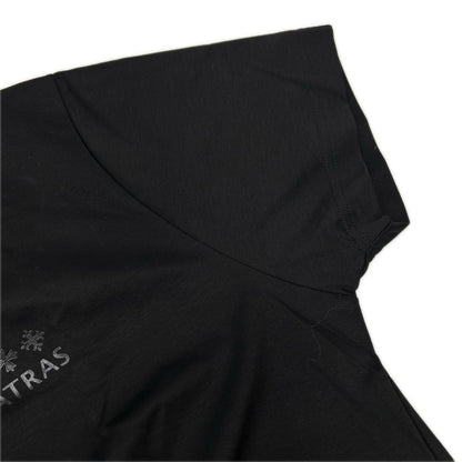 TATRAS タトラス MCKZ0368083588 ブラック ティデオ ショートスリーブTシャツ トップス