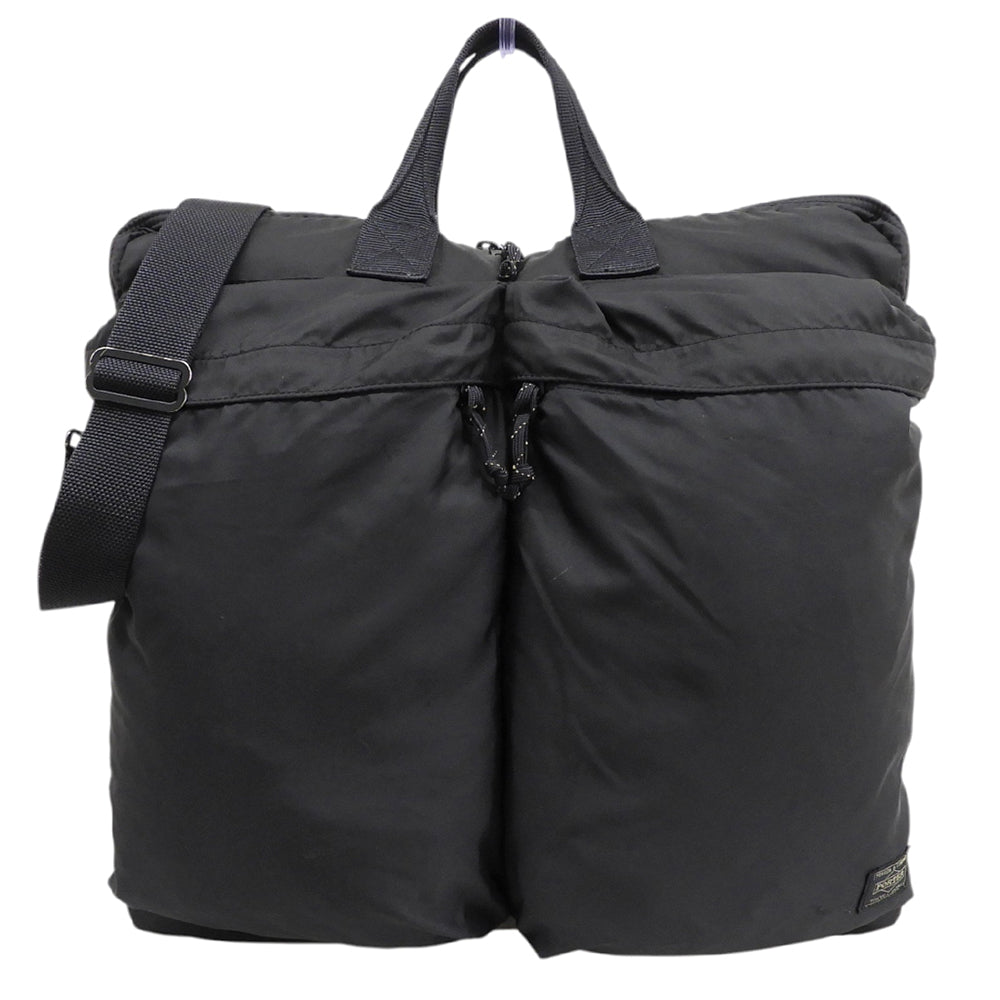 PORTER ポーター タンカー 2WAY FORCE S 855-05456 ヘルメットバッグ ショルダーバッグ メンズ ブラック ハンドバッグ
