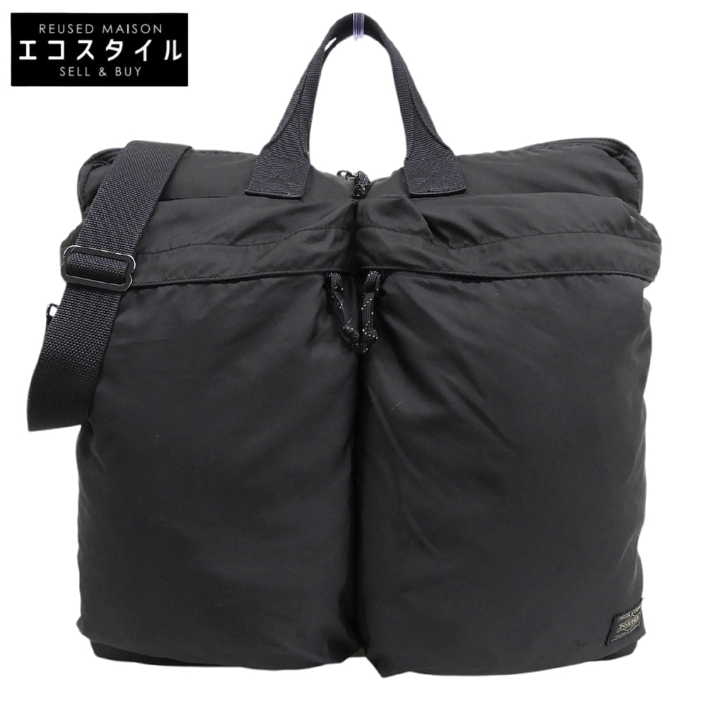 PORTER ポーター タンカー 2WAY FORCE S 855-05456 ヘルメットバッグ ショルダーバッグ メンズ ブラック ハンドバッグ