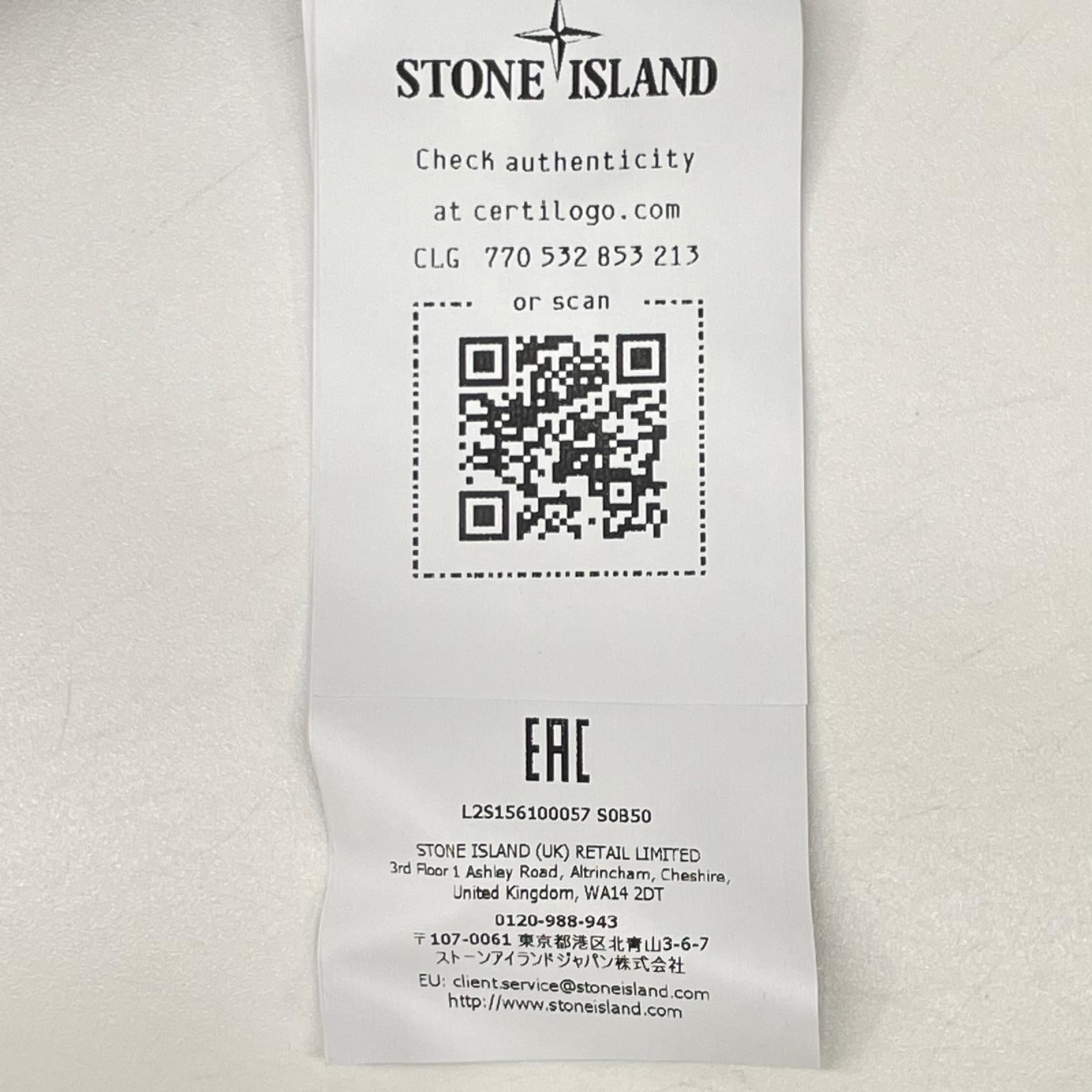 STONE ISLAND ストーンアイランド L2S156100057S0B50 ASH GRAY HEAVY ORGANIC COTTON JERSEY スウェット トップス