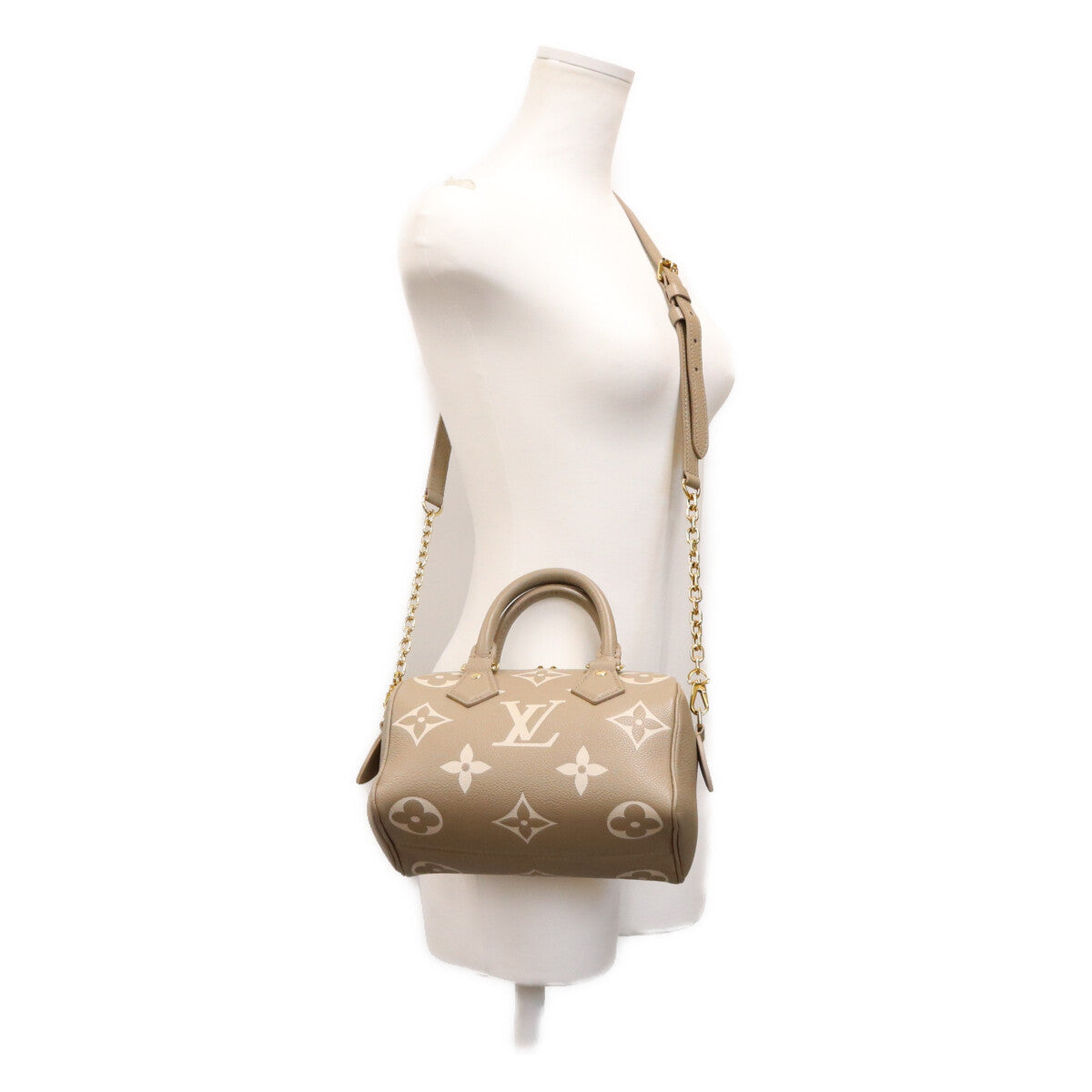 LOUIS VUITTON ルイヴィトン M46575 バイカラーモノグラムアンプラント スピーディ・バンドリエール 20 ショルダーバッグ