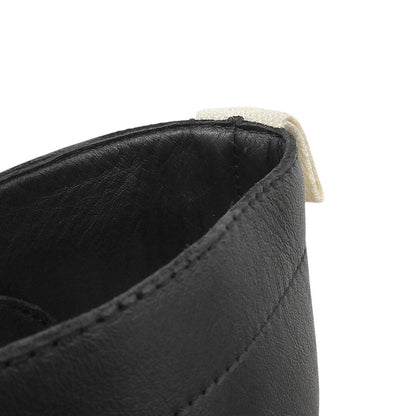 LOEWE ロエベ レザー コンバットブーツ シューズ レディース ブラック 38 590321 シューズ