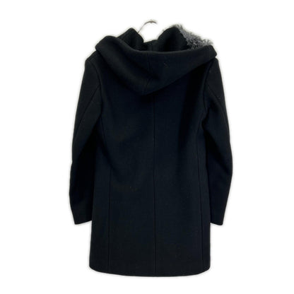 jun hashimoto ジュンハシモト ×STEIFF 1011820006 ブラック WRAP HOODED COAT コート