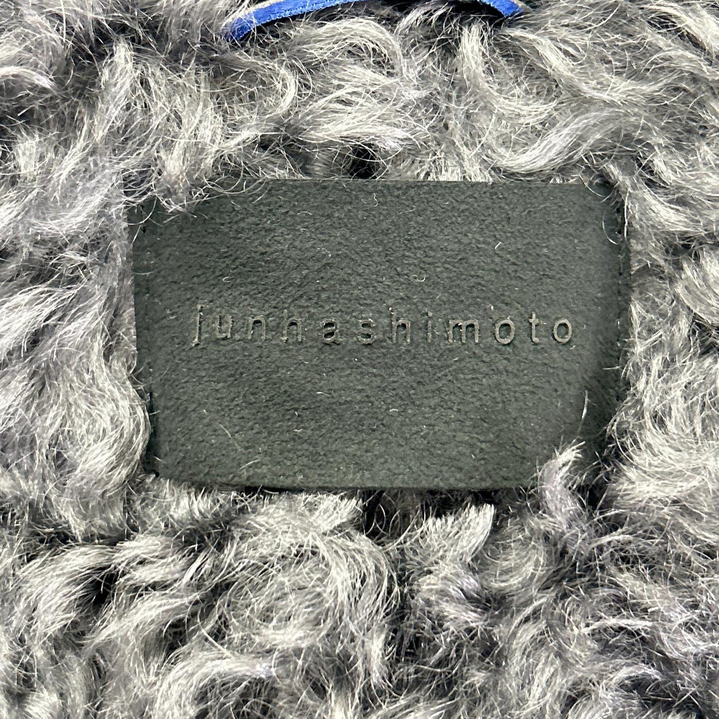 jun hashimoto ジュンハシモト ×STEIFF 1011820006 ブラック WRAP HOODED COAT コート