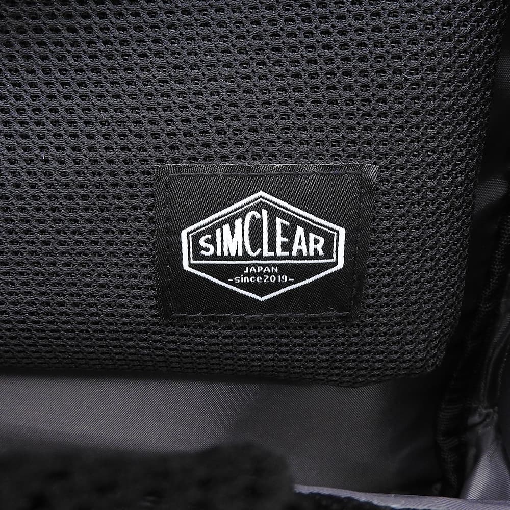 SIMCLEAR シムクリア 美品 TSUNAGU BAG SQUARE ツナグバッグスクエア リュック デイパック メンズ 黒 ブラック リュック バックパック