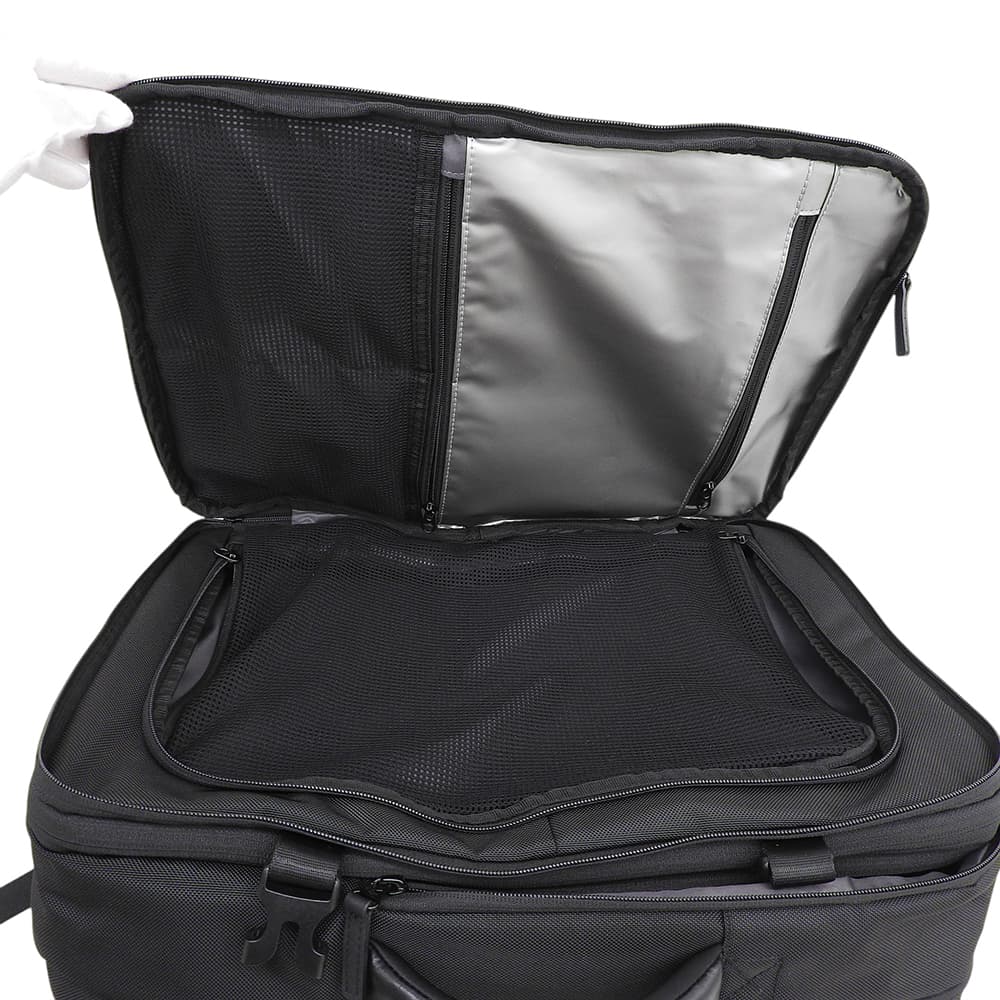 SIMCLEAR シムクリア 美品 TSUNAGU BAG SQUARE ツナグバッグスクエア リュック デイパック メンズ 黒 ブラック リュック バックパック