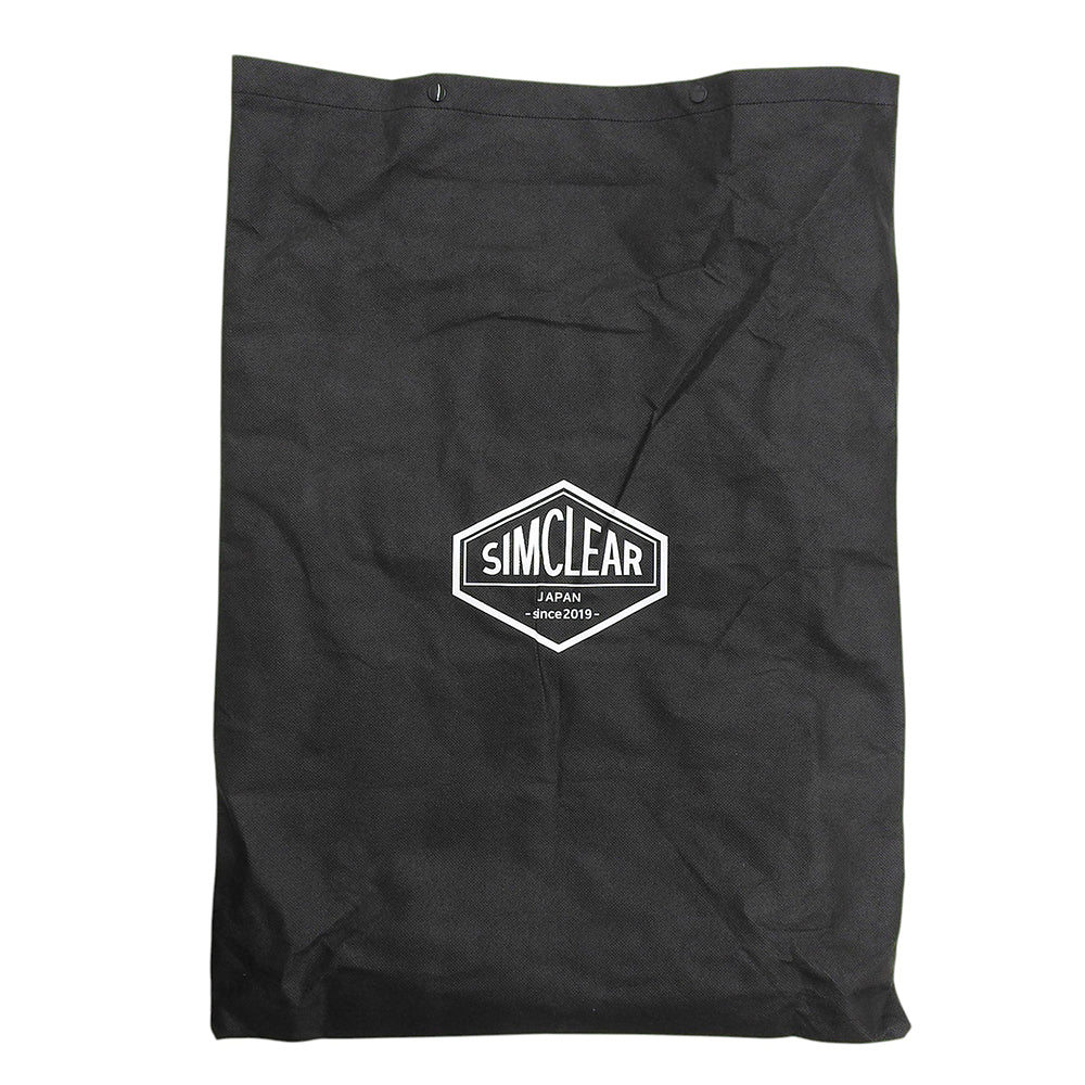 SIMCLEAR シムクリア 美品 TSUNAGU BAG SQUARE ツナグバッグスクエア リュック デイパック メンズ 黒 ブラック リュック バックパック