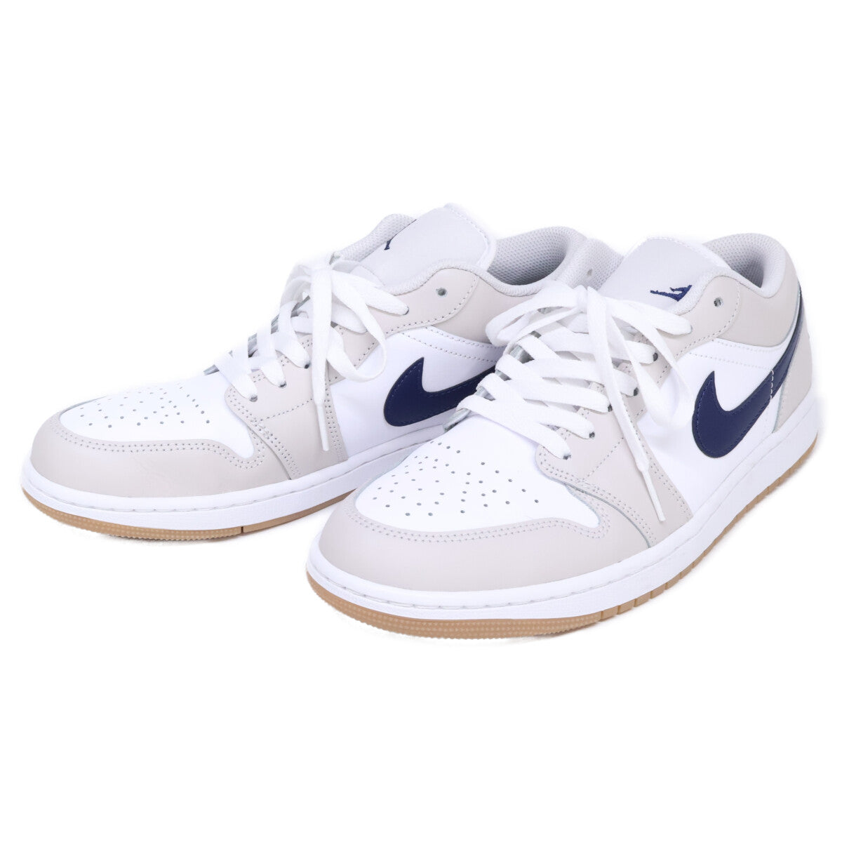 NIKE ナイキ 【美品】553558-146 Air Jordan 1 Low Georgetown ローカットスニーカー シューズ