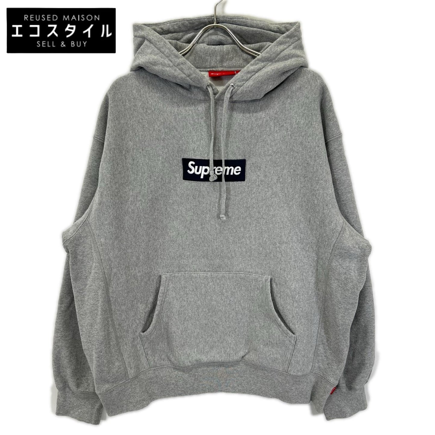 Supreme シュプリーム 25AW グレー ボックスロゴ プルオーバー フーディー トップス