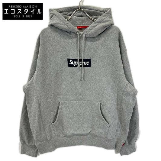 Supreme シュプリーム 25AW グレー ボックスロゴ プルオーバー フーディー トップス