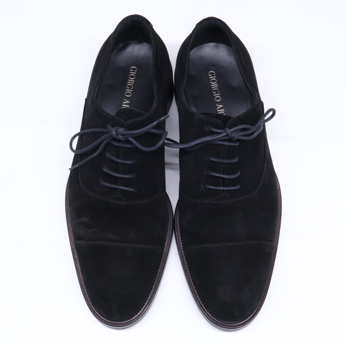 GIORGIOARMANI ジョルジオアルマーニ 【美品】スエード ストレートチップ シューズ シューズ