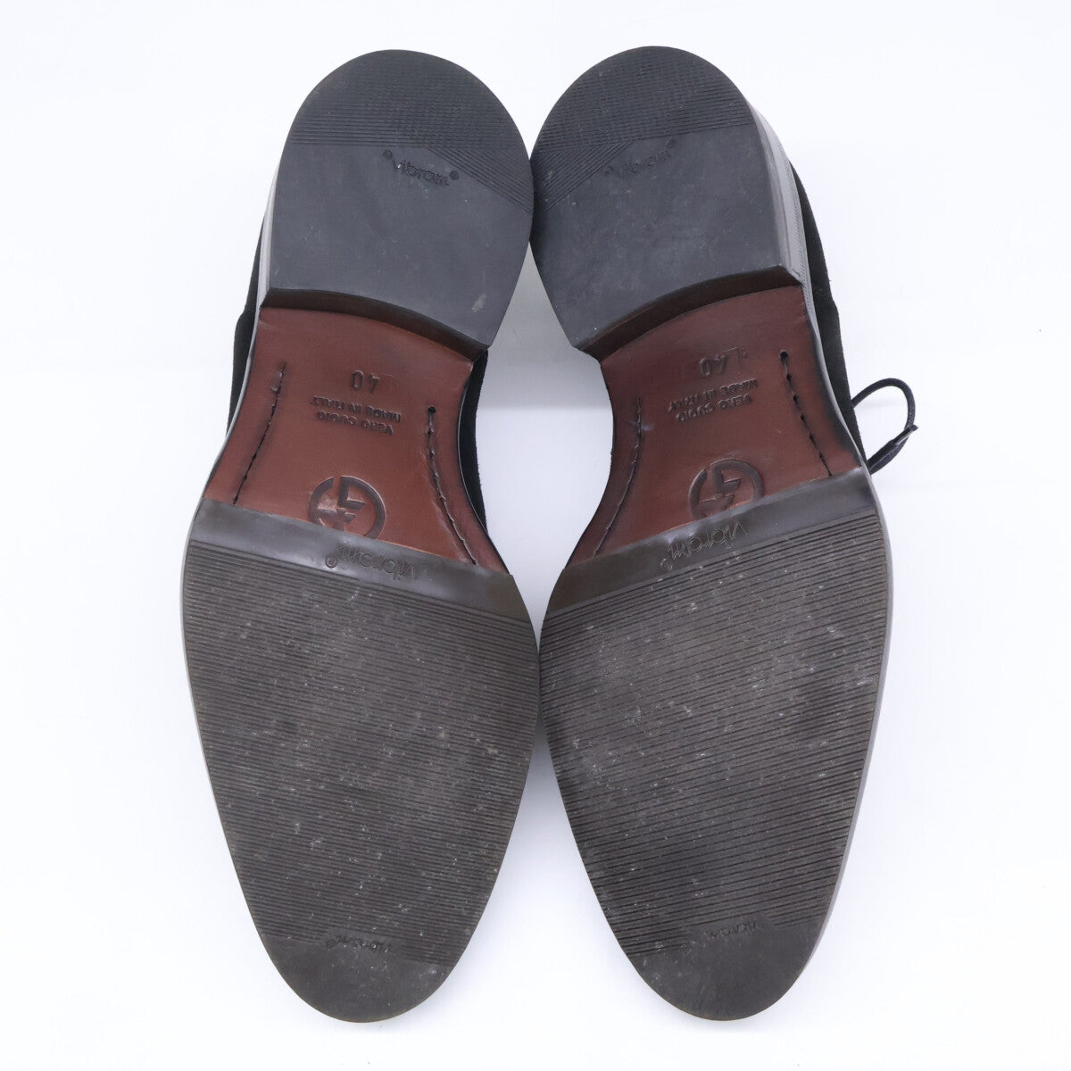GIORGIOARMANI ジョルジオアルマーニ 【美品】スエード ストレートチップ シューズ シューズ