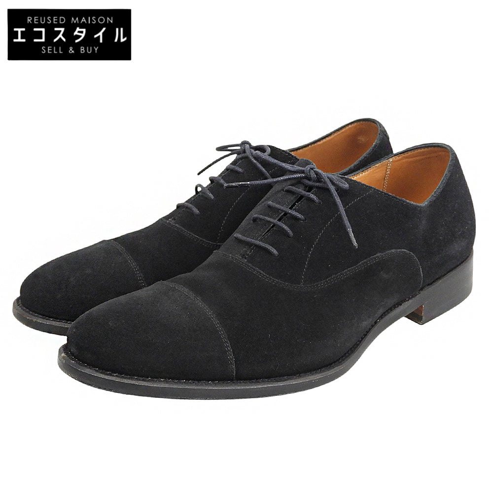 UNION IMPERIAL ユニオンインペリアル 美品 スエード ストレートチップ シューズ メンズ ブラック 7 1/2 U2101 シューズ