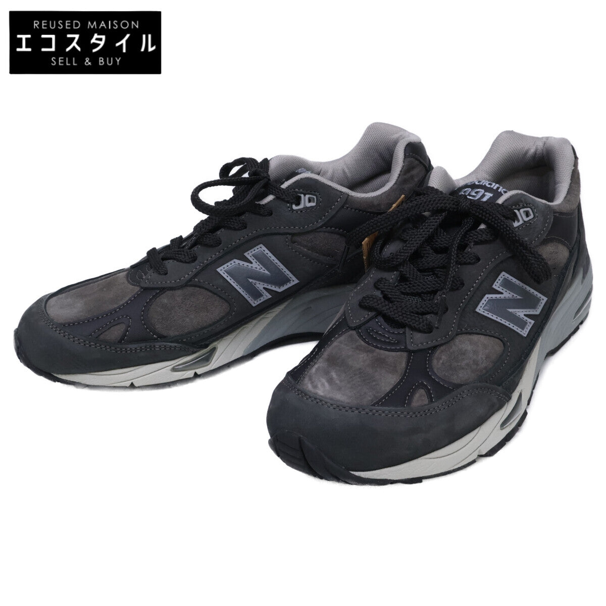NEW BALANCE ニューバランス 【新品同様】M991NDG Made in England スエード/レザー スニーカー シューズ