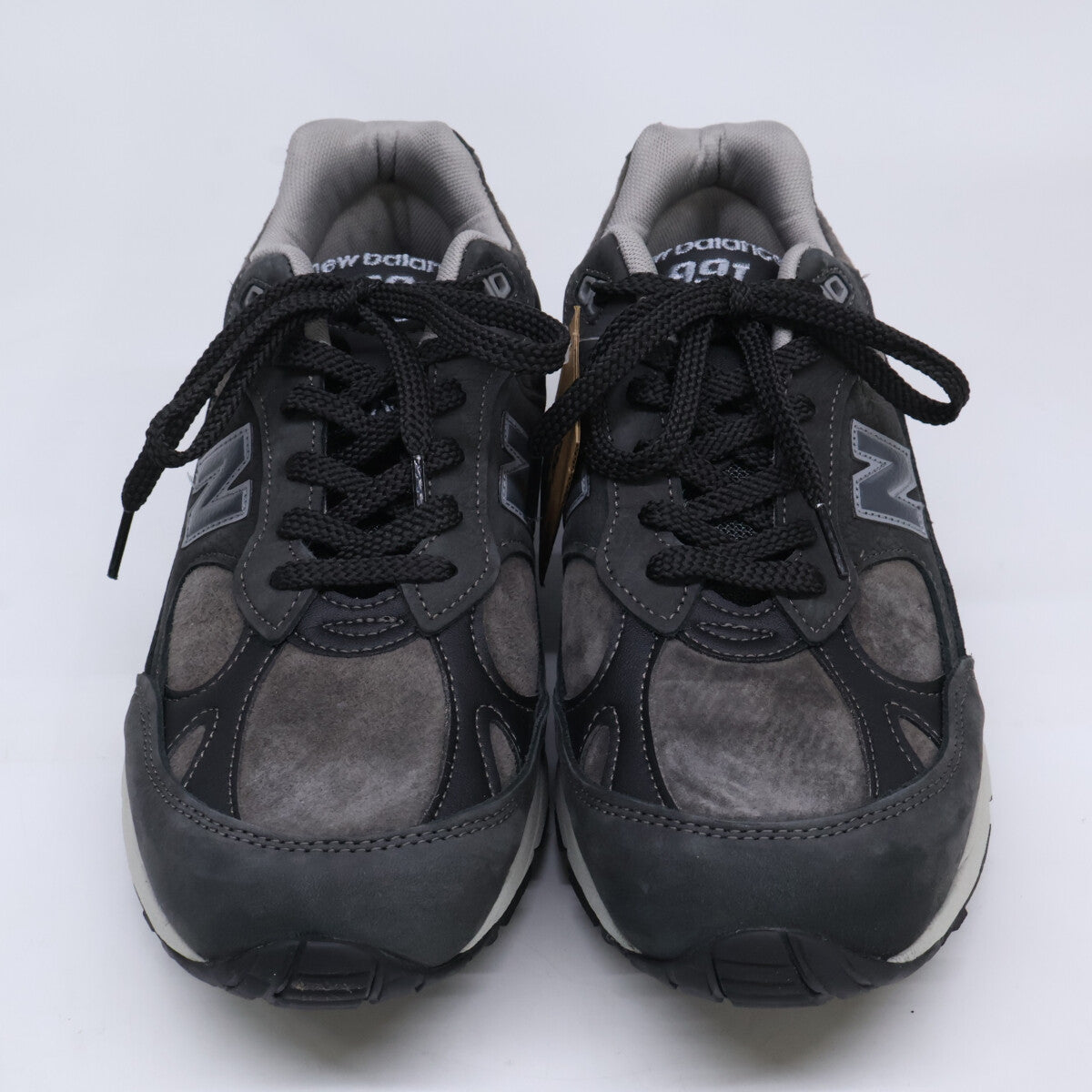NEW BALANCE ニューバランス 【新品同様】M991NDG Made in England スエード/レザー スニーカー シューズ