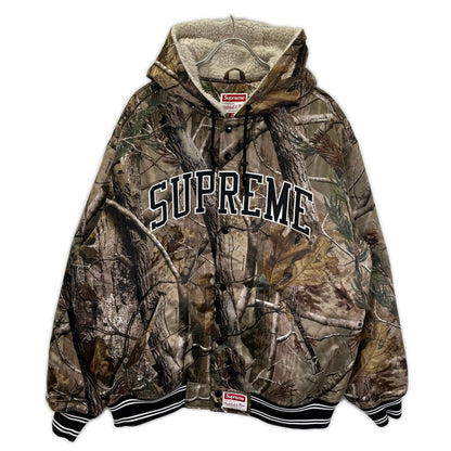 Supreme シュプリーム 【MITCHELL&NESS】25AW リアルツリーカモ サテン バーシティ ジャケット ジャケット