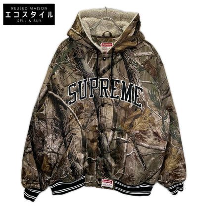 Supreme シュプリーム 【MITCHELL&NESS】25AW リアルツリーカモ サテン バーシティ ジャケット ジャケット