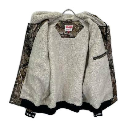 Supreme シュプリーム 【MITCHELL&NESS】25AW リアルツリーカモ サテン バーシティ ジャケット ジャケット