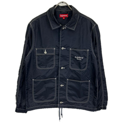 Supreme シュプリーム 24SS ネイビー Nylon Chore Coat コート
