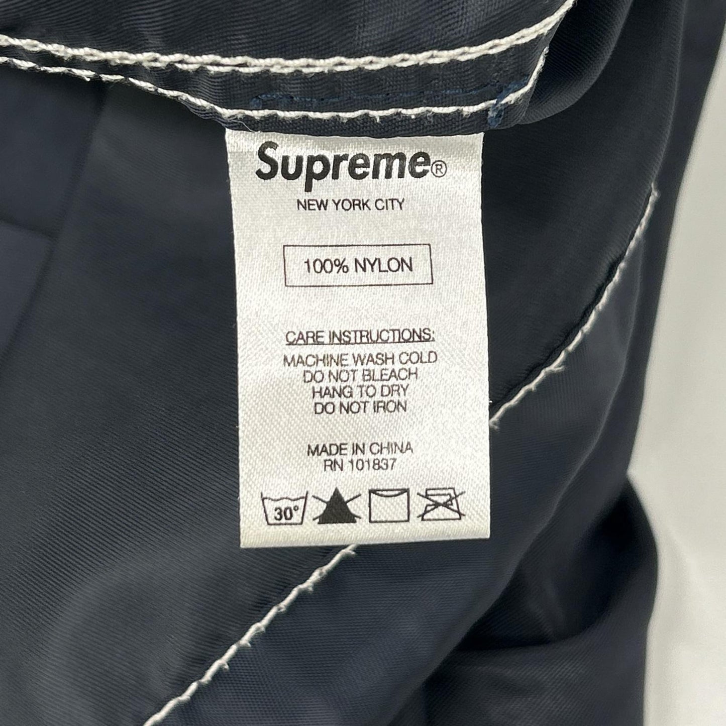 Supreme シュプリーム 24SS ネイビー Nylon Chore Coat コート