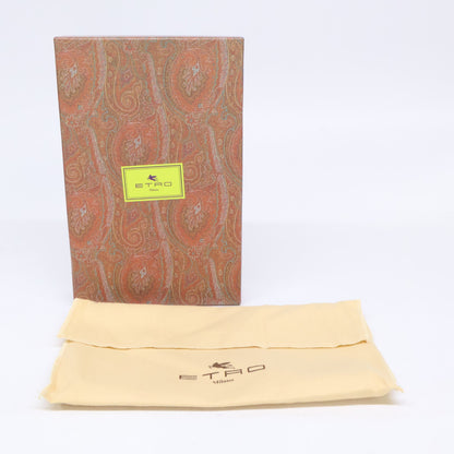 ETRO エトロ 【新品同様】トロピカルデザイン ラウンドジップ ロングウォレット 長財布（小銭入れあり）