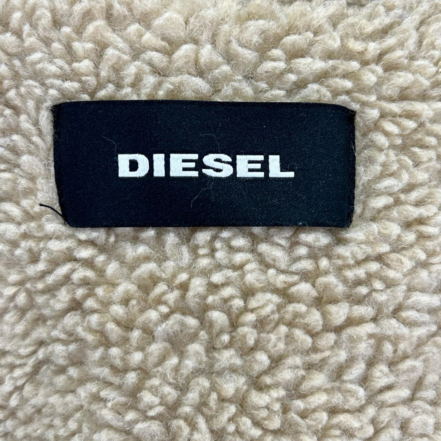 DIESEL ディーゼル ブラウン ボア コーデュロイジップアップジャケット ジャケット