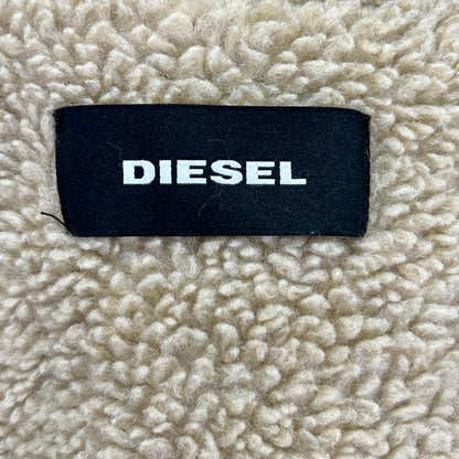DIESEL ディーゼル ブラウン ボア コーデュロイジップアップジャケット ジャケット