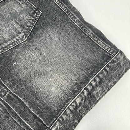 EVISU エヴィス 2ESEJM5DJ6003XXDN ブラック カモメプリント レギュラーフィット デニムトラッカージャケット ジャケット