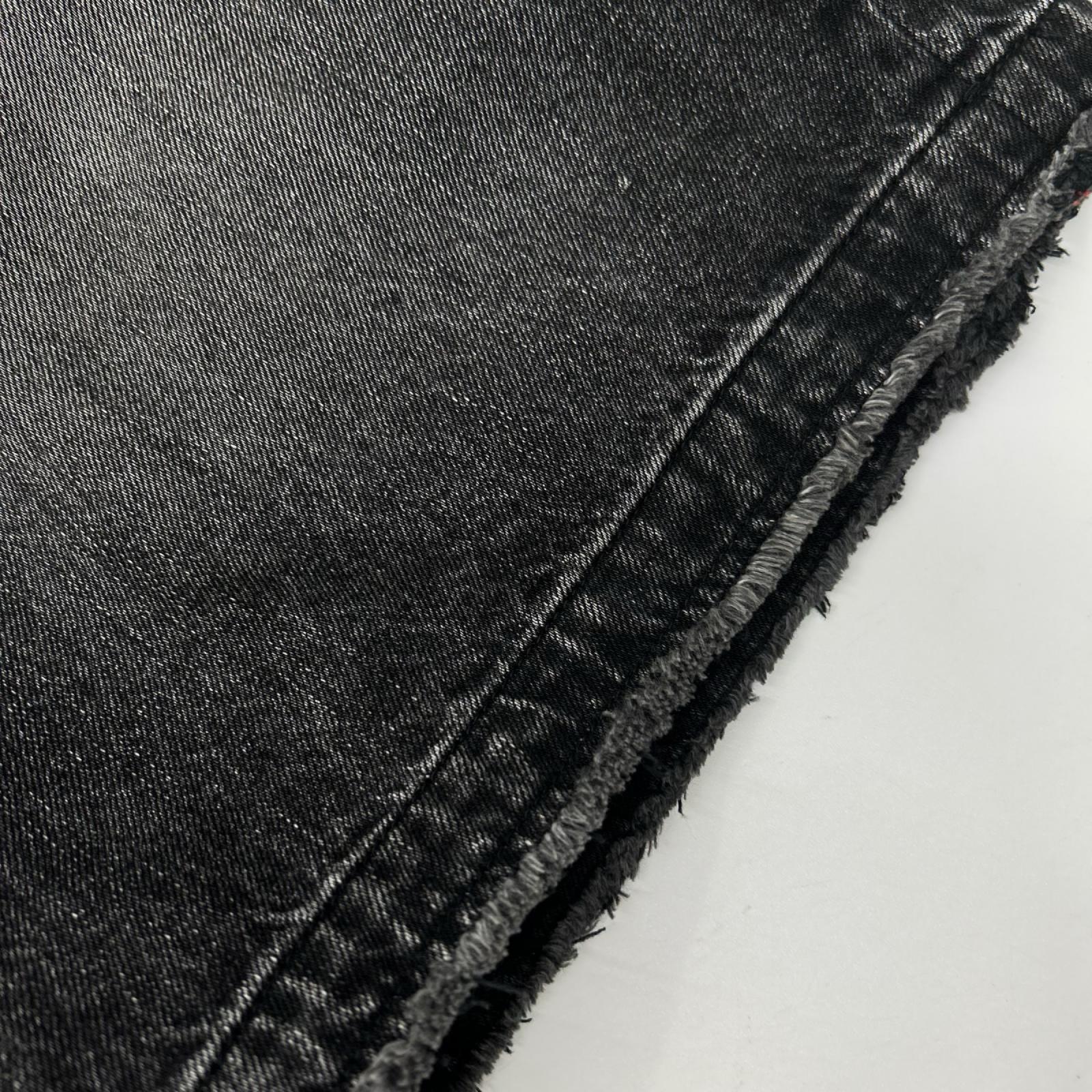 EVISU エヴィス 2EAHTM5DS7007FFDN ブラック ディストレスド大黒プリント ファッションフィット デニムショーツ パンツ ボトムス