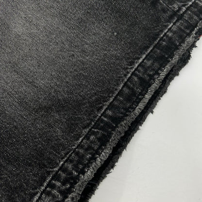 EVISU エヴィス 2EAHTM5DS7007FFDN ブラック ディストレスド大黒プリント ファッションフィット デニムショーツ パンツ ボトムス