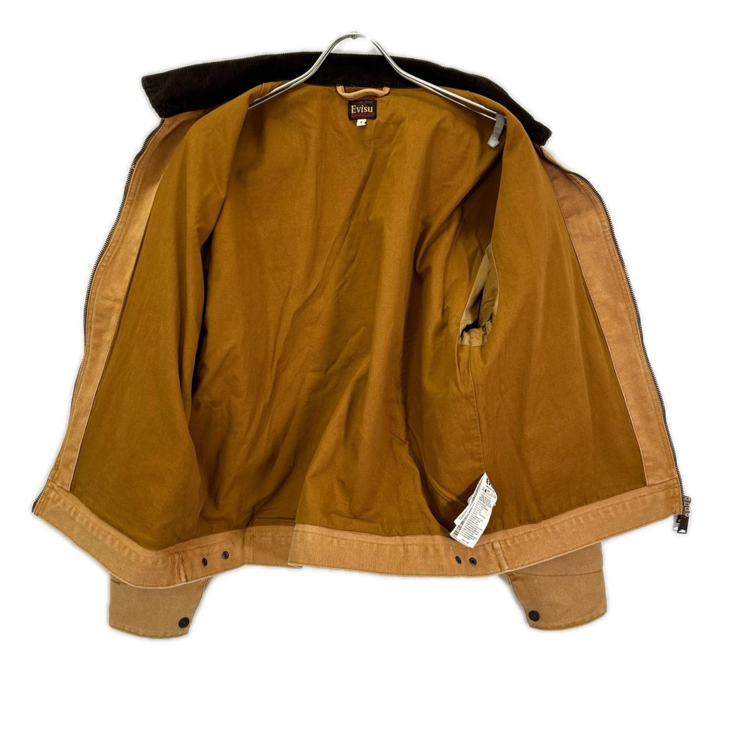 EVISU エヴィス 2ESEJM6JK6911RXCT ベージュ ウォッシュドワークジャケット ジャケット