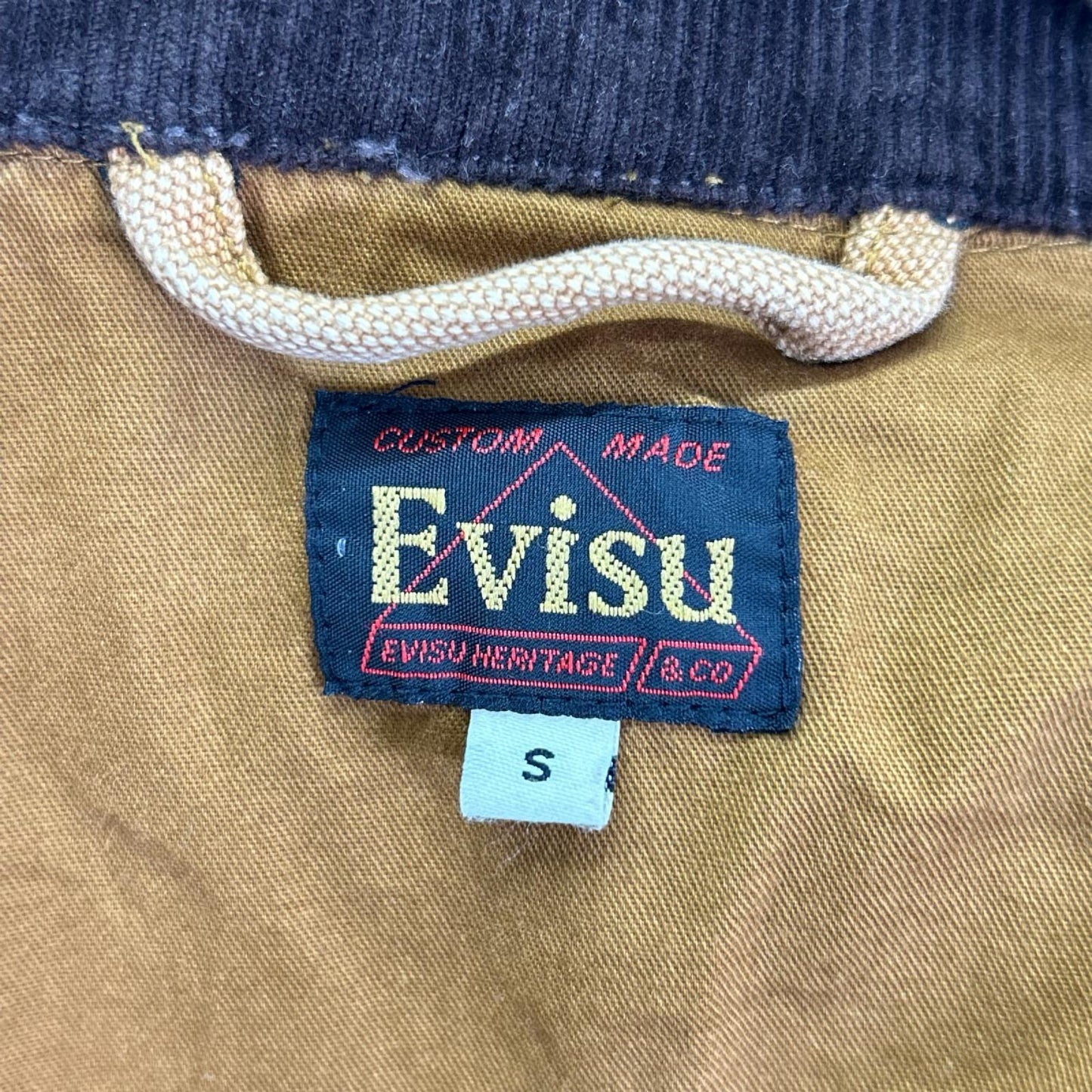 EVISU エヴィス 2ESEJM6JK6911RXCT ベージュ ウォッシュドワークジャケット ジャケット